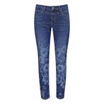 MAC • blauwe Rich Slim 7/8 jeans bloem • 36, MAC, Verzenden, Nieuw, Blauw
