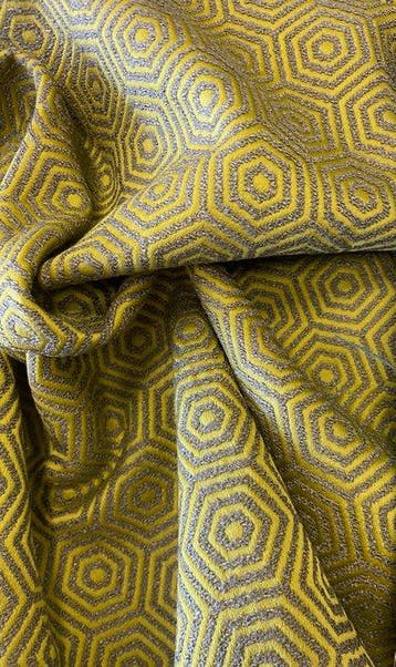 PIQUE  - Prachtige jacquard-meubelstof met geometrisch