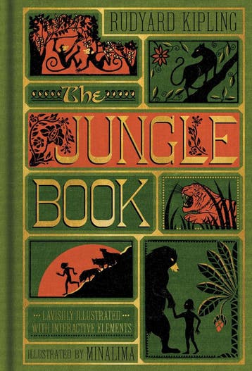 The Jungle Book (MinaLima Edition) (Illustrated with, Verzenden, Zo goed als nieuw, Rudyard Kipling