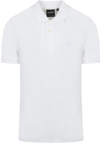 Lyle and Scott Tonal Eagle Polo Wit maat M Heren, Wit, Nieuw, Lyle and Scott, Verzenden