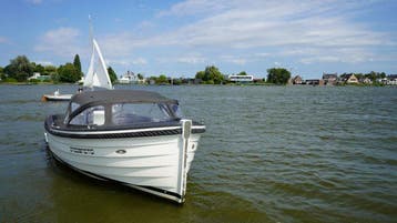 Waterspoor 717 Aviator met 52pk Vetus – Occasion, Kussenset, Tender, Gebruikt, Binnenboordmotor