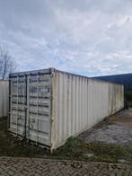 40ft container, wit, staal, gebruikt  (Afhalen, Ophalen of Verzenden, Gebruikt