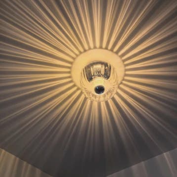 Moderne LED Plafondlamp Glas - Bauhaus Stijl, Retro Design v, Verzenden, Nieuw