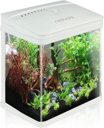 Aquarium Kit - 23x16x27.5 cm - 7L - Wit - Nobleza, Verzenden, Zo goed als nieuw