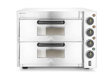 Hendi Pizzaoven | COMPACT | Elektrisch | 2 Kamers | Ø39cm |, Ophalen of Verzenden, Nieuw in verpakking