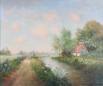 Robert de Haan (1943) - Lentedag