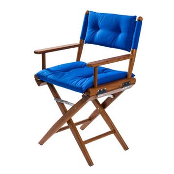 ARC Regisseursstoel Teak Geolied Kobalt Deluxe, Watersport en Boten, Ophalen of Verzenden, Nieuw