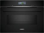 Siemens CM736G1B1 inbouw oven met magnetron zwart, Verzenden, Nieuw