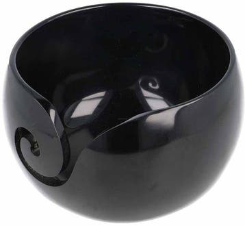 Scheepjes Yarn Bowl - Zwart Metallic - 13x9cm, Ophalen of Verzenden, Nieuw