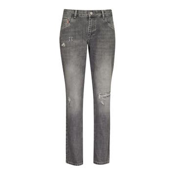 Para Mi • grijze Bowie destroy jeans • 38, Para Mi, Verzenden, Nieuw, Grijs