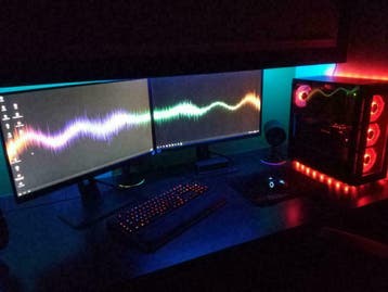 PC led strips - RGB multicolor - Vanaf €6,95, Led-lamp, Minder dan 30 watt, Verzenden, Nieuw