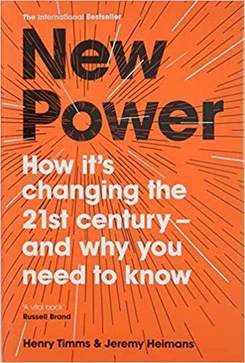 New Power - Jeremy Heimans 9781509814183, Boeken, Verzenden, Gelezen, Jeremy Heimans