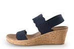 Skechers Sandalen in maat 38 Blauw, Skechers, Sandalen of Muiltjes, Zo goed als nieuw, Verzenden