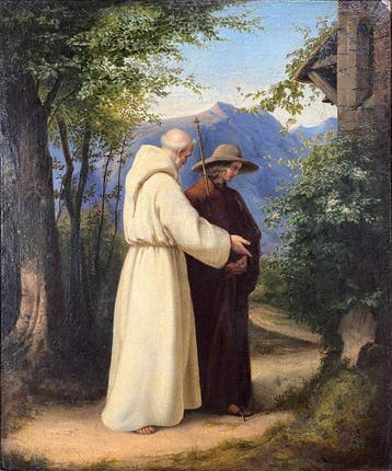 Theodor Maassen (1817-1886), Toegeschreven aan - Mönch und