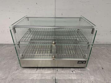 RVS Warmhoudvitrine 50 liter 55,4 cm 230V Horeca, Zakelijke goederen, Ophalen of Verzenden, Nieuw in verpakking