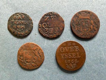 Netherlands, Batenburg, Overijssel, Zutphen en Zwolle 1687 -