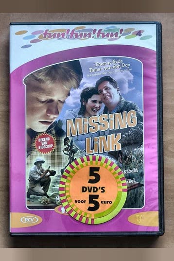 Missing Link Ger Poppelaars Tamar van den Dop Comedy DVD, Verzenden, Nieuw in verpakking