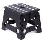 Benson Opvouwbare kruk - zwart met witte stippen - compac..., Ophalen of Verzenden, Nieuw