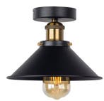 Vintage Industriële Plafondlamp – Retro Metalen Armatuur, Huis en Inrichting, Lampen | Plafondlampen, Verzenden, Nieuw