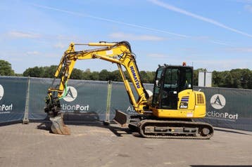 Veiling: Rupsgraafmachine Komatsu PC80MR-5EO Diesel 2023, Ophalen, Graafmachine