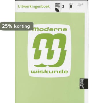 Moderne wiskunde 2b vmbo gt havo Uitwerkingen 9789001604622, Verzenden, Gelezen, I. van Breugel