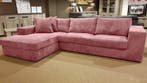 Loungebank Loenen - loungebanken - Roze, Nieuw, 150 cm of meer, Stof, 250 tot 300 cm
