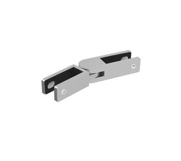Balustrade glasklem glas/glas flexibel RVS, Ophalen of Verzenden, Nieuw