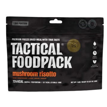 Risotto met Paddenstoelen - big portion - Tactical Foodpack