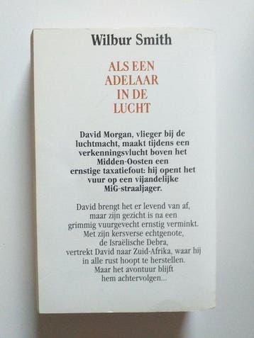 Als een adelaar in de lucht / Parel pockets - Wilbur Smith, Verzenden, Gelezen, Wilbur Smith