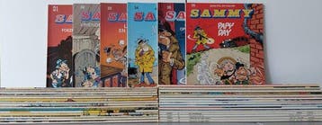 Sammy 1 t/m 36 - complete reeks SC - opdrachttekening - 36, Nieuw