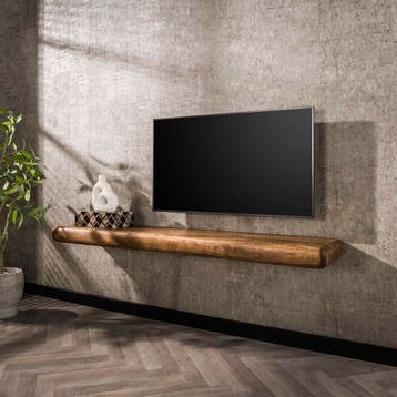 Zandkleurige wandplank Monica 170 cm, Verzenden, Nieuw