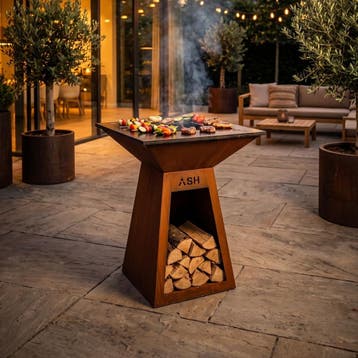 ASH Orion Plancha BBQ Cortenstaal, Verzenden, Nieuw