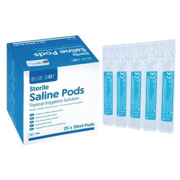 Oog spoeling capsules 2cl | 25 stuks | Steriel |, Verzenden, Nieuw in verpakking