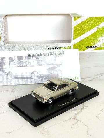 AutoCult 1:43 - Modelauto - Steyr-Puch Adria Ts Austria 1964, Nieuw