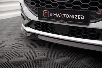Maxton Front Splitter V.8 Ford Focus ST / ST-Line Mk4, Verzenden