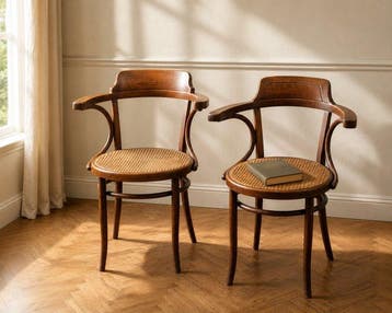 Thonet - Stoel (2) - Beuken - Originele Thonet-stoelen 2
