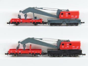 Roco N - 25480 - Modeltrein goederenwagon (2) - 2x 6-assige, Nieuw