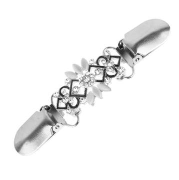 Fako Bijoux - Vestsluiting - Vestclip - Kristal - Kattenoog, Verzenden, Nieuw