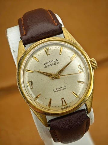 Rodania - Sport de Luxe – 17 Jewels – Incabloc – Vintage, Nieuw