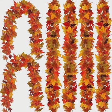 Kunstblad Slinger Esdoorn - Herfst Decoratie 2 Meter, Huis en Inrichting, Verzenden