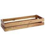 GGM Gastro | Houten krat SUPERBOX - hout - 555x185mm - |, Verzenden