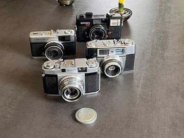 Konica - Beauty - Agfa - Olympus C35 - Beauty - Agnar - Trip, Audio, Tv en Foto, Fotocamera's Analoog, Nieuw