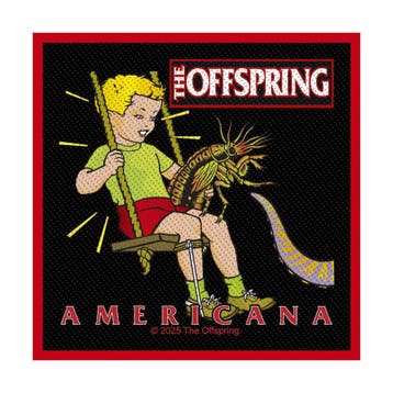 The Offspring - American - Patch officiële merchandise, Ophalen of Verzenden, Nieuw, Kleding