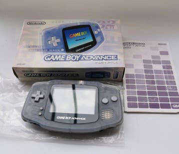 Nintendo - Gameboy Advance - (GBA) Milky Blue – CIB – Made, Nieuw