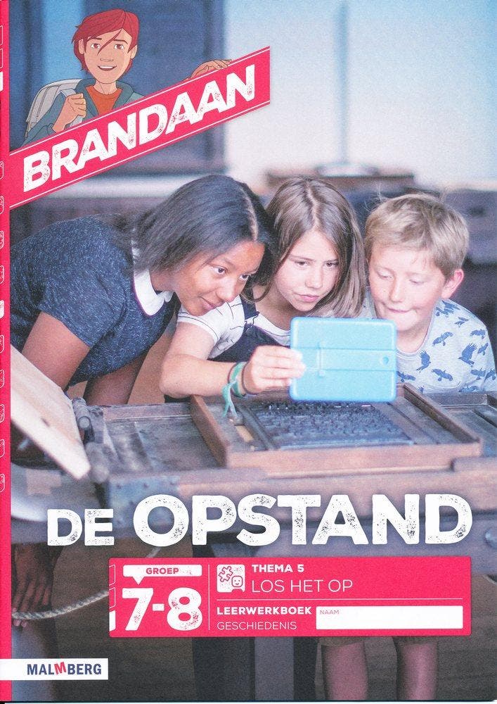 Brandaan versie 2 Leerwerkboek thema 5 groep 7-8 (per 5 stuk, Boeken, Schoolboeken, Nieuw, Verzenden