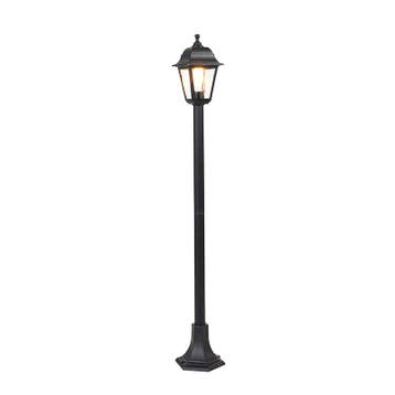 Klassieke lantaarn zwart 122 cm IP44 - Capital, Tuin en Terras, Verzenden, Nieuw, Kunststof
