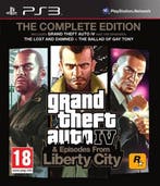 Grand Theft Auto 4 The Complete Edition (PlayStation 3), Spelcomputers en Games, Verzenden, Gebruikt, Vanaf 12 jaar