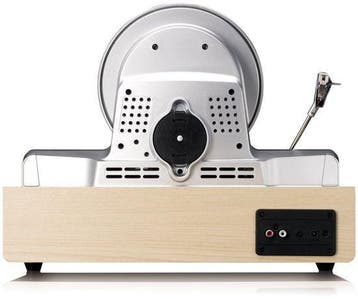 Platenspeler met speakers - Bluetooth - Auto-stop - Grijs -, Verzenden, Zo goed als nieuw