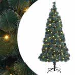 vidaXL Kunst Kerstboom met verlichting met 300 LED Groen 180, Verzenden, Nieuw