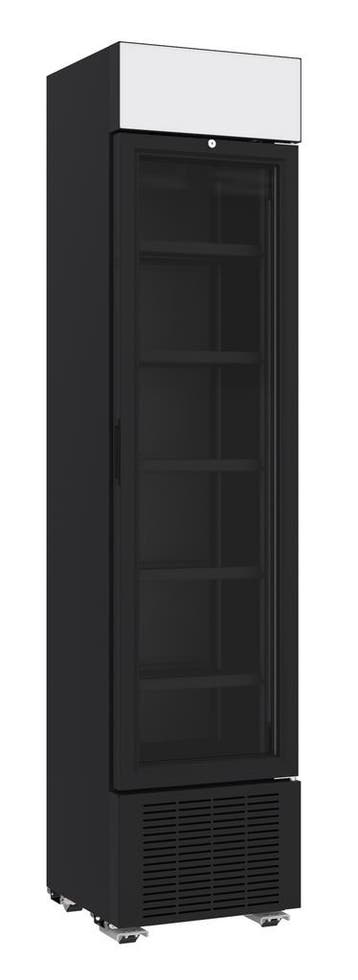 Combisteel Drankenkoeling | Smal Model | 232L | Zwart | +4°C, Ophalen of Verzenden, Nieuw